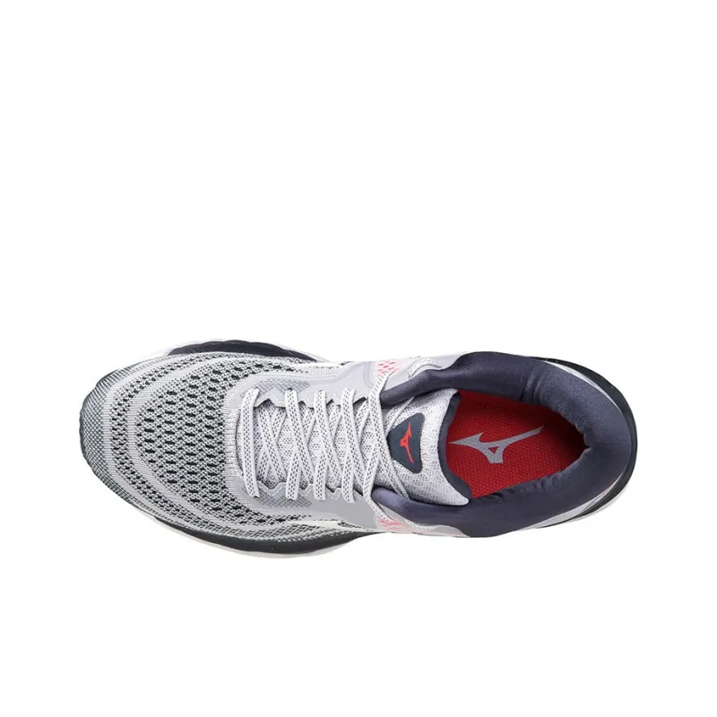 Mizuno Sky Running Shoes Women's Low Top Gray/Blue-2