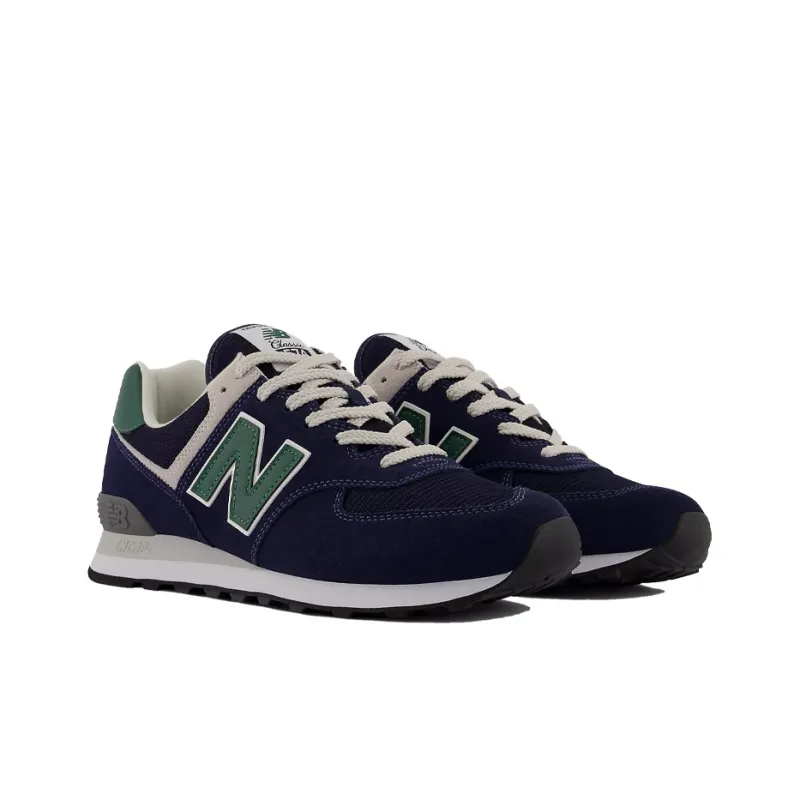 New Balance 574v2 Navy Green-2