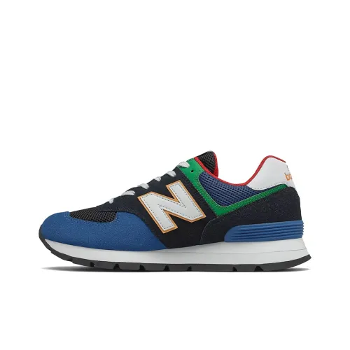 New Balance 574 Rugged Black Captain Blue