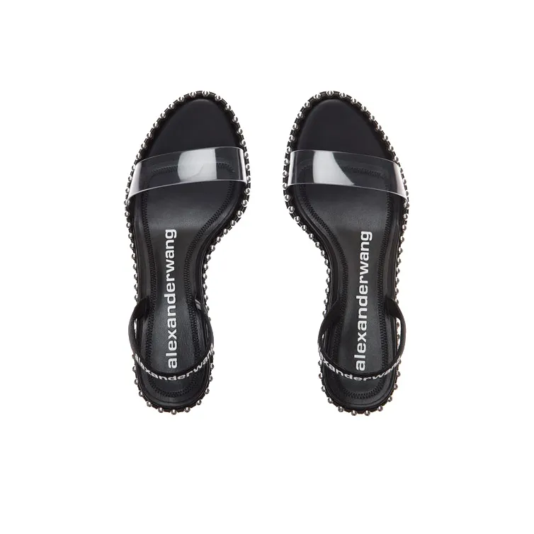 Alexander Wang One Strap Sandals Women's Black-3