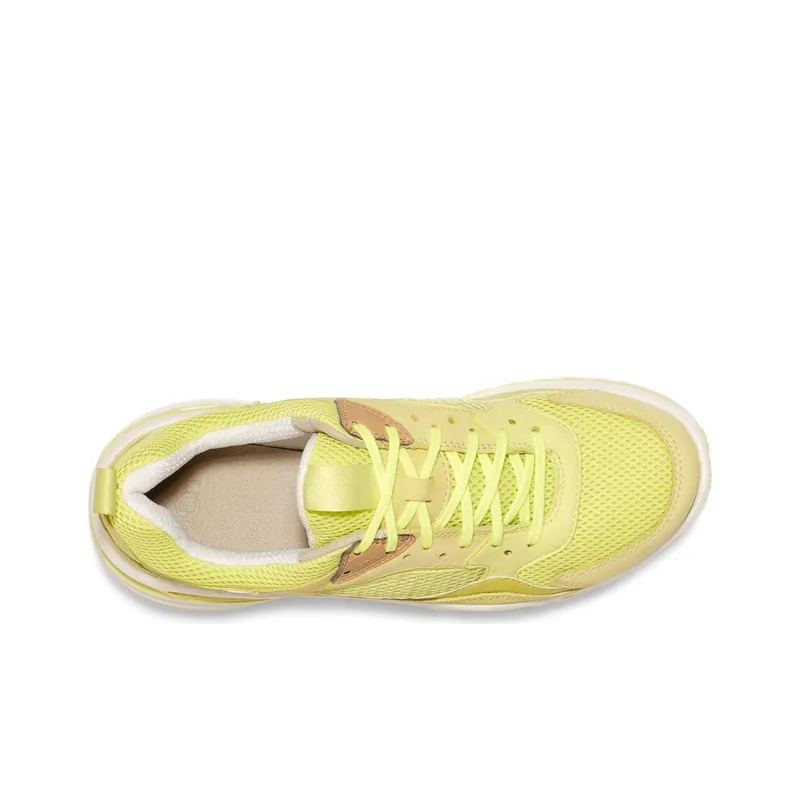 UGG CA805 Mesh Anti-Slip And Wear-Resistant Lightweight Low-Top Running Shoes Men's Yellow-3