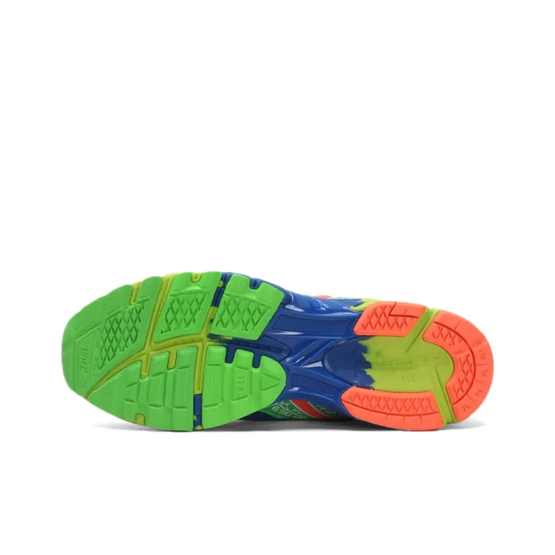Asics Gel-Noosa Tri 9 Anti-Slip And Wear-Resistant Breathable Low-Top Running Shoes Men's Blue Green-4