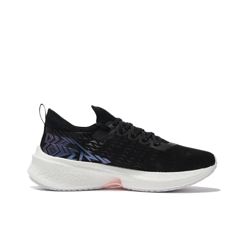 LiNing Feidian Discovery Breathable Low Top Running Shoes Women's Black-1