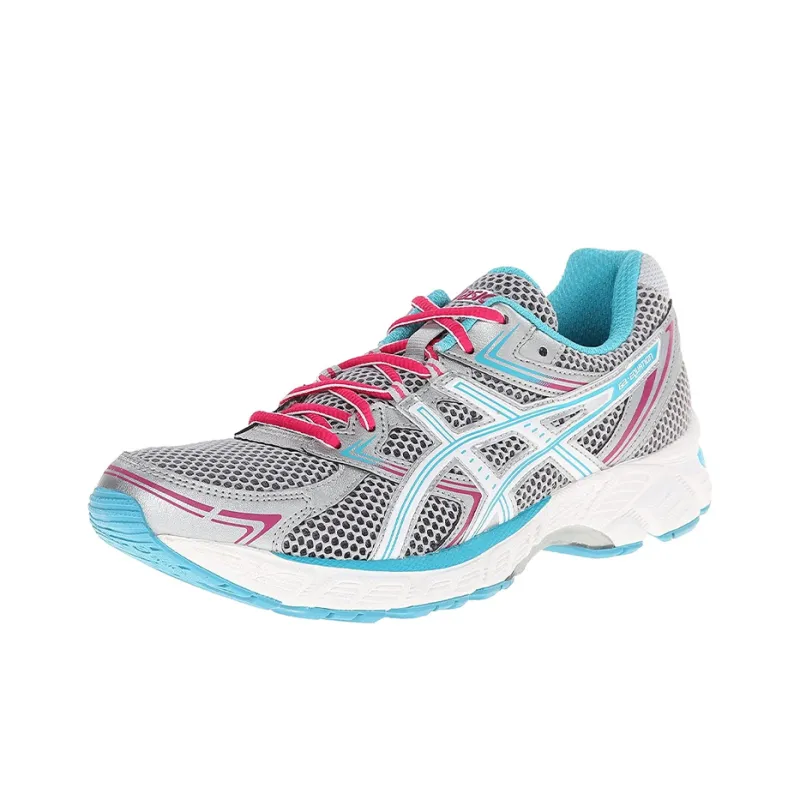 Asics Gel-Equation 7 Wear-Resistant Low-Top Running Shoes Women's Silver Blue-2