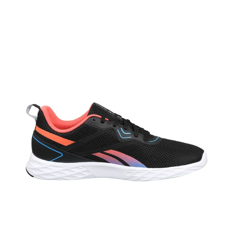 Reebok Running Tesla 1.0 Slip-Resistant Low-Top Running Shoes Men's Black Orange Blue-1