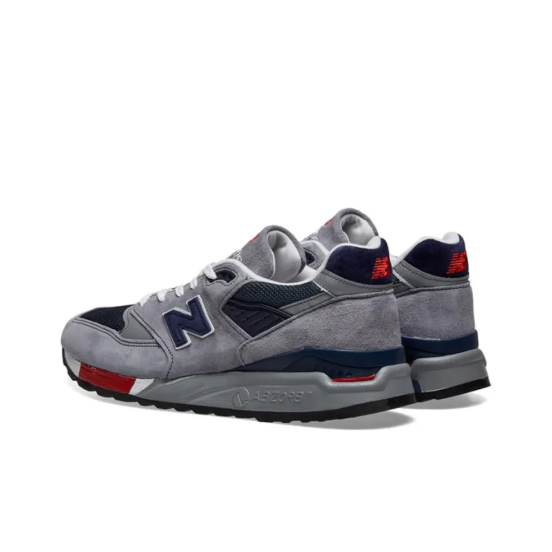 New Balance 998 Grey Navy Red-2