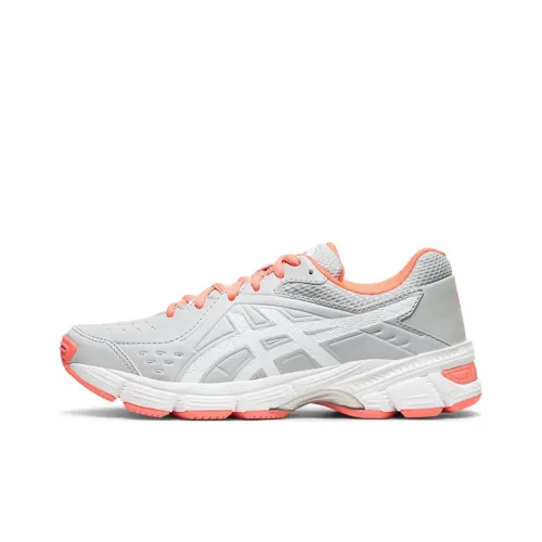 Asics Gel-195TR Durable Breathable Lightweight Low-Top Running Shoes Women's Gray White D-Width