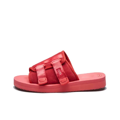 Suicoke Slip-Resistant Slide Slippers Men's Red