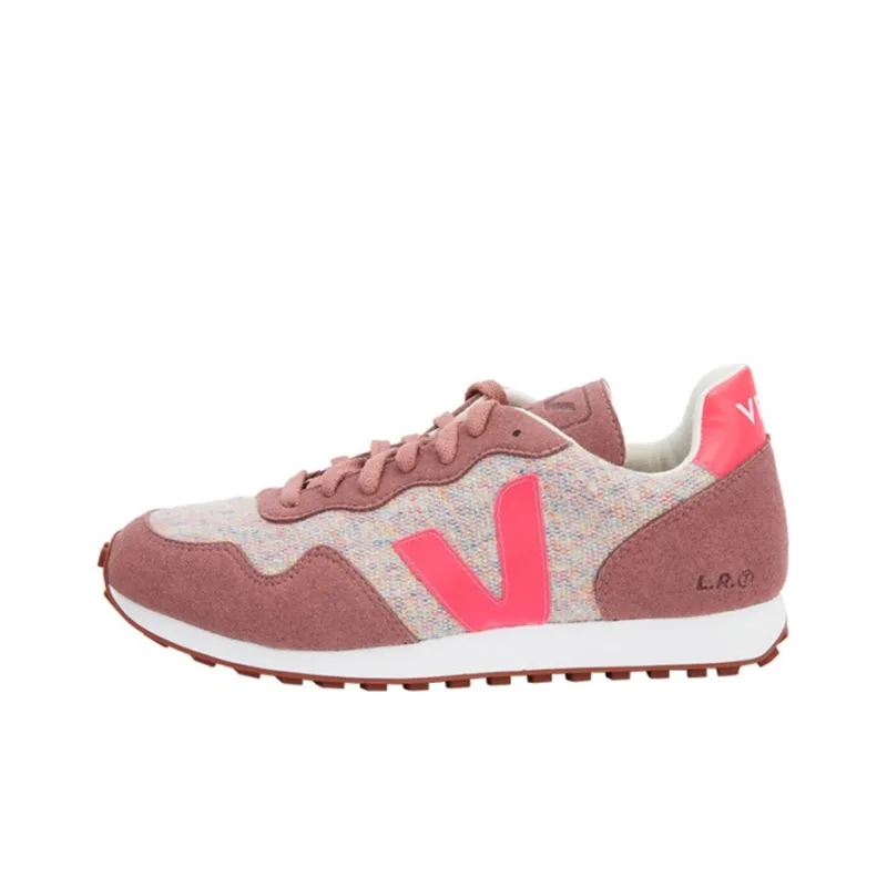 VEJA SDU Slip-Resistant Low-Top Casual Shoes Men's Pink-0