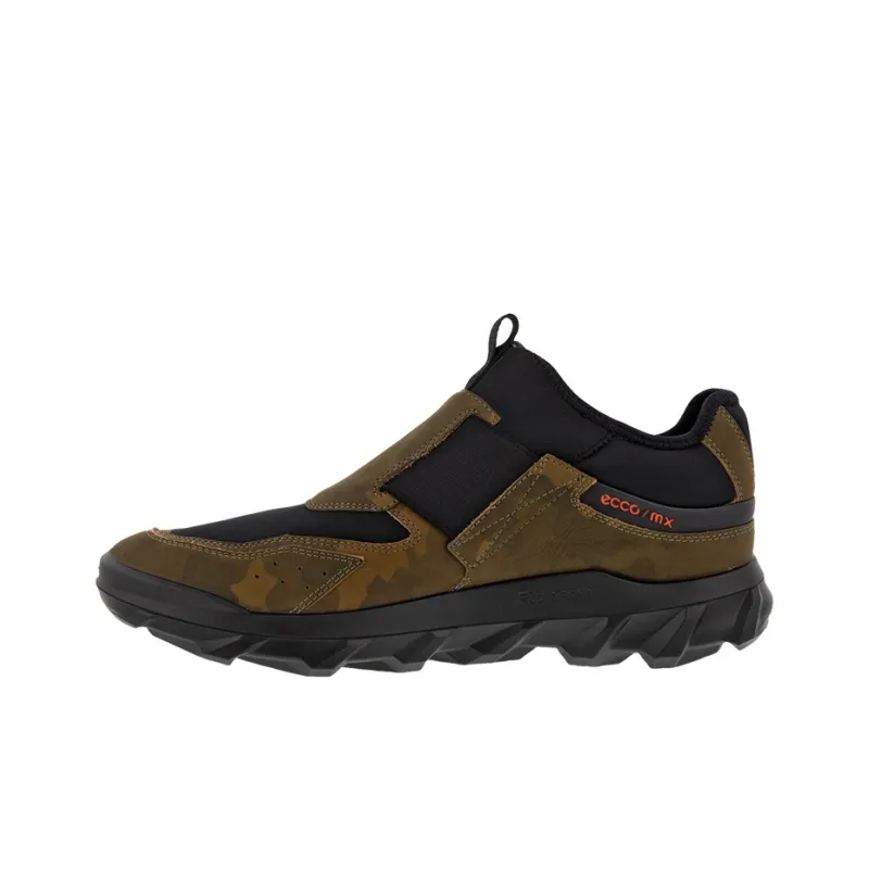 Ecco M Cushioning, Slip Resistant, Abrasion Resistant, Lightweight Low Top Sports Casual Shoes Men's Army Green-0