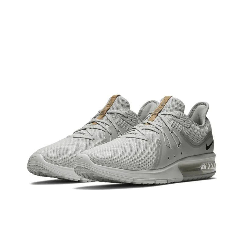 Nike Air Max Sequent 3 Pure Platinum Black White-2
