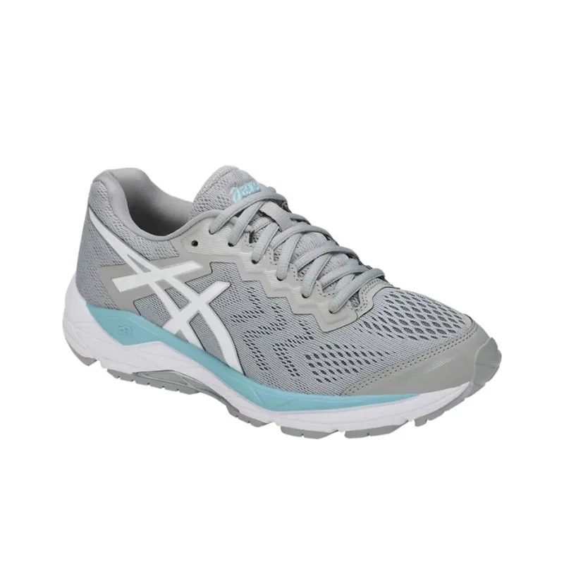 Asics Gel-Fortitude 8 Durable Breathable Low-Top Running Shoes Women's Gray White-2