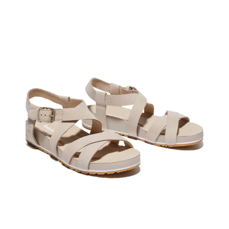 Timberland Malibu Waves Beach Sandals Women's Light Beige-3