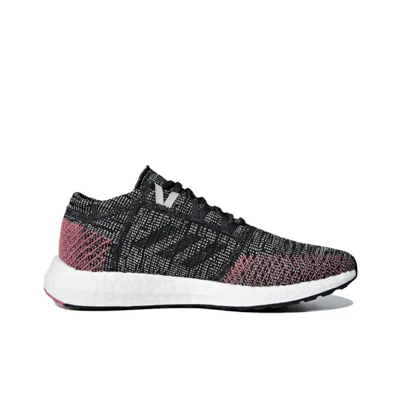 Adidas Pureboost Go Black Grey Pink Women's-1