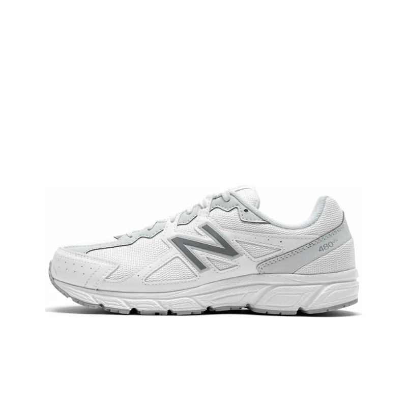 New Balance 480 V5 For Grey/White Women's-0
