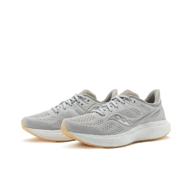 Saucony Hurricane Cushioning, Slip Resistant, Abrasion Resistant, Breathable Low Top Casual Running Shoes Women's Gray-2