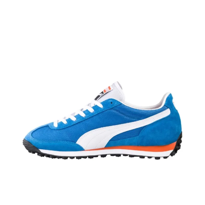 PUMA Easy Rider Breathable Wear Resistant Slip Resistant Low Top Running Shoes Unisex Blue White Orange-0