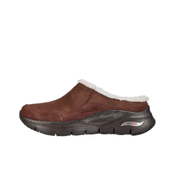 Skechers Arch Fit Smooth Anti-Slip Wear-Resistant Low-Top Casual Shoes Women's Coffee