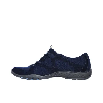 Skechers Breathe-Easy Casual Shoes Women's Low-Top Marine Blue