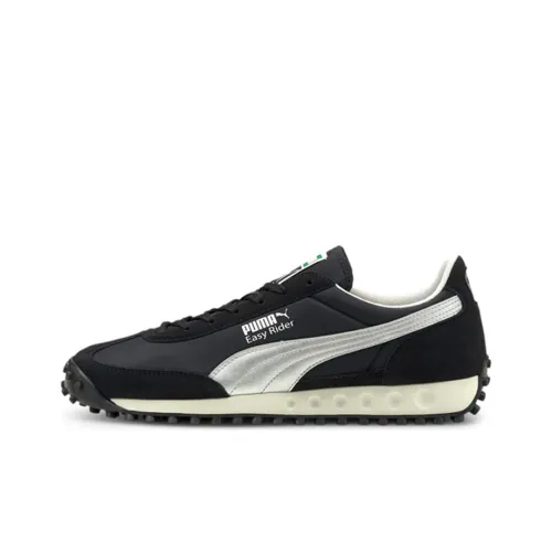 PUMA Easy Rider Series Running Shoes Men Low-Top Black/Silver/White