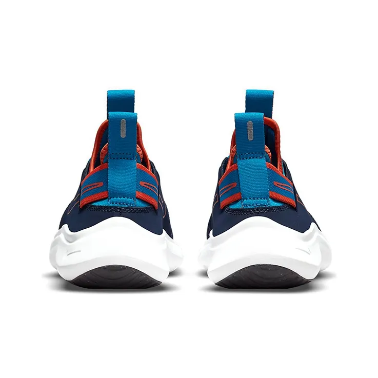 Nike Flex Plus 'Midnight Navy Orange' Gs-4