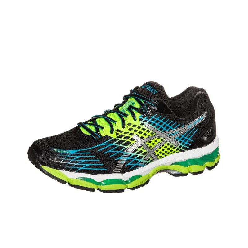 Asics GEL-Nimbus 17 Running Shoes Men Low-Top Black/Silver-2
