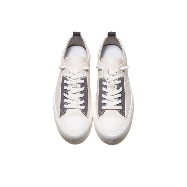 Anthony Miles Stylish Skateboarding Shoes Men's White-3