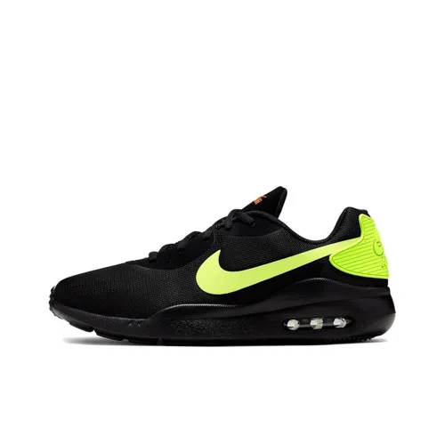 Nike Air Max Oketo Running Shoes Men Low-Top Black/Green