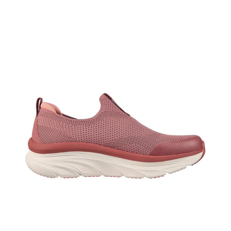 Skechers D'lux Walker Casual Shoes Women's Low-Top Pale Dogwood-1