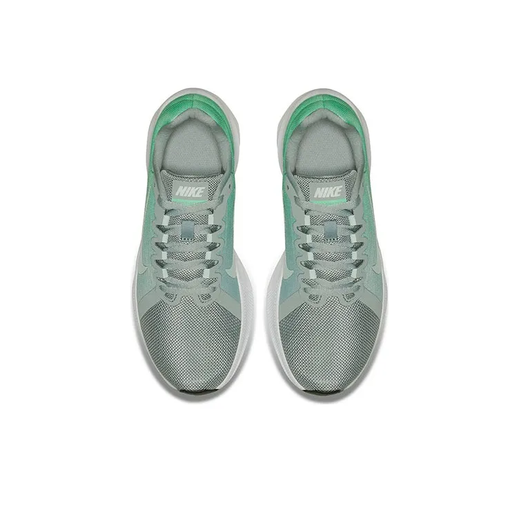 Nike Downshifter 8 Low Top Grey/Green Women's-3