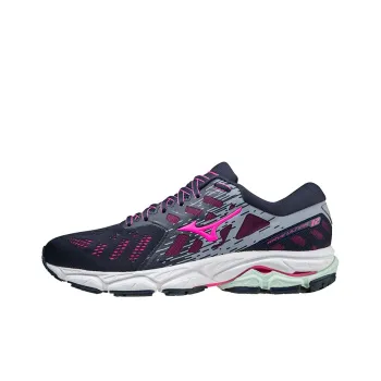 Mizuno Wave Ultima 12 Running Shoes Women's Low Top Black/Pink