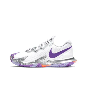 Nike Court Air Zoom Vapor Cage 4 White Purple Pulse Women's