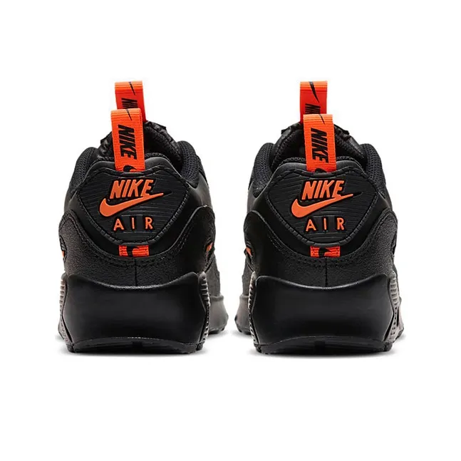 Nike Air Max 90 SE 'Black Total Orange' GS-4