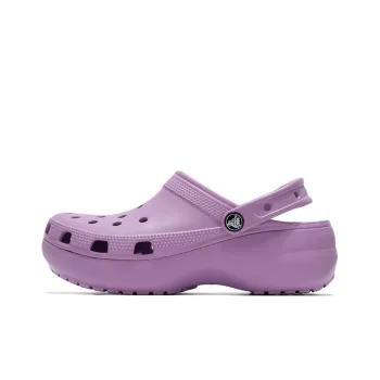 Crocs Classic Clouds Retro Beach Shoe Purple Women's