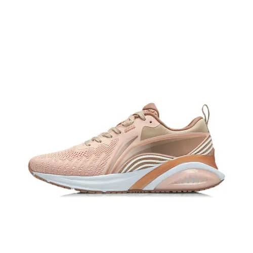 LINING Running Shoes Women's Low-Top Smoke Rose Pink/Floaty Earth