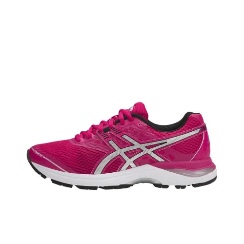 Asics Gel-Pulse 9 Anti-Slip And Wear-Resistant Breathable Low-Top Sports Running Shoes Women's Rose Red