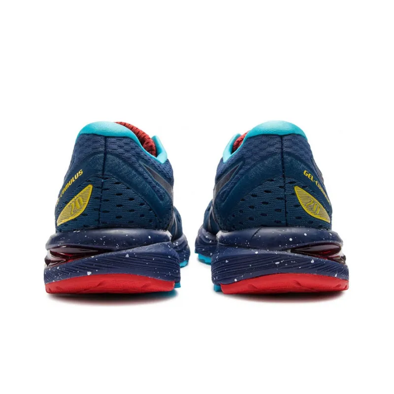 Asics Gel-Cumulus 20 Wear-Resistant Low-Top Running Shoes Women's Blue-5