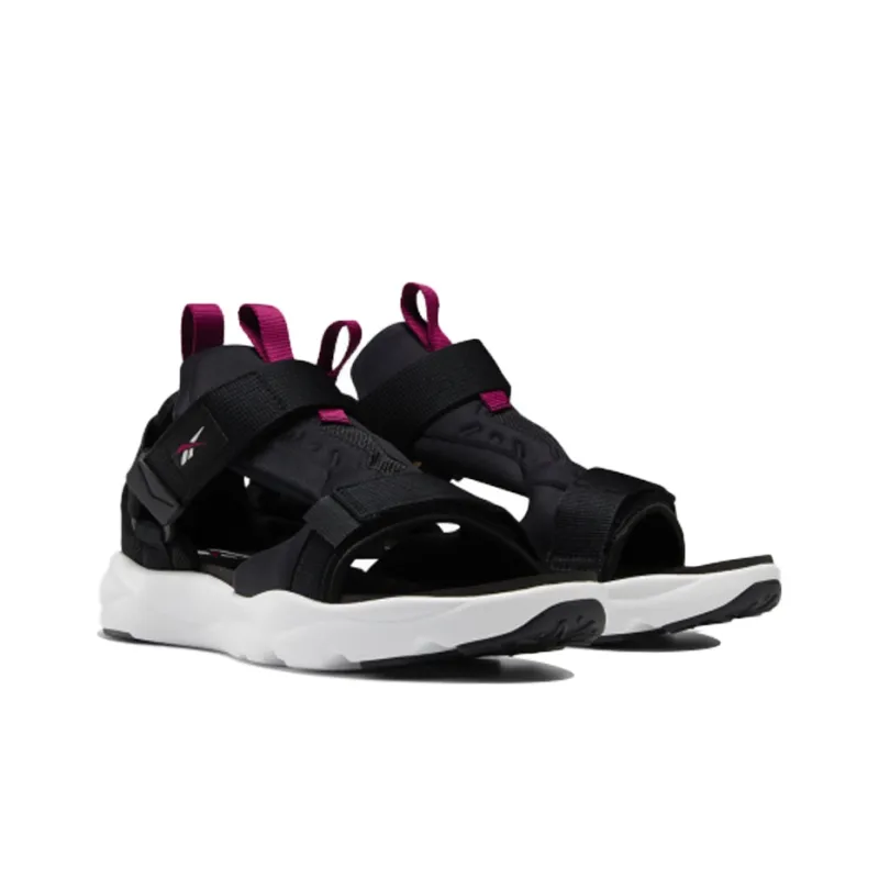 Reebok Furylite Sandal Black White Blaze Berry-2