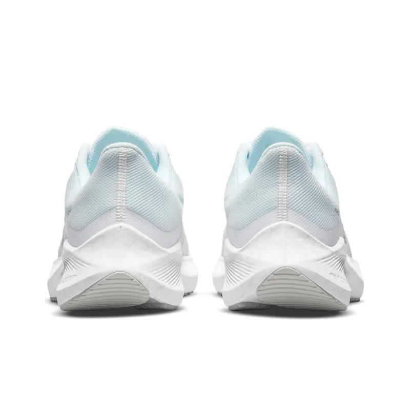 Nike Zoom Winflo 8 White Metallic Silver Women's-4