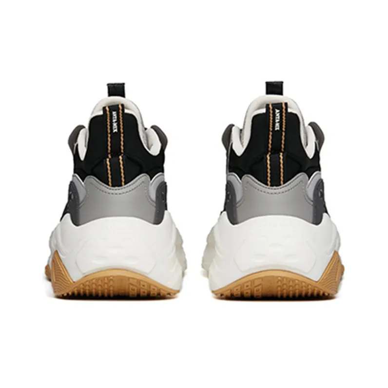 Anta Mix 4.0 MIX4.0 Anti-Slip And Wear-Resistant Coverage Support Low-Top Sports Casual Shoes White Gray-4