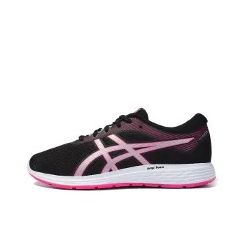 Asics Patriot Wear-Resistant Low-Top Running Shoes Women's Black Pink