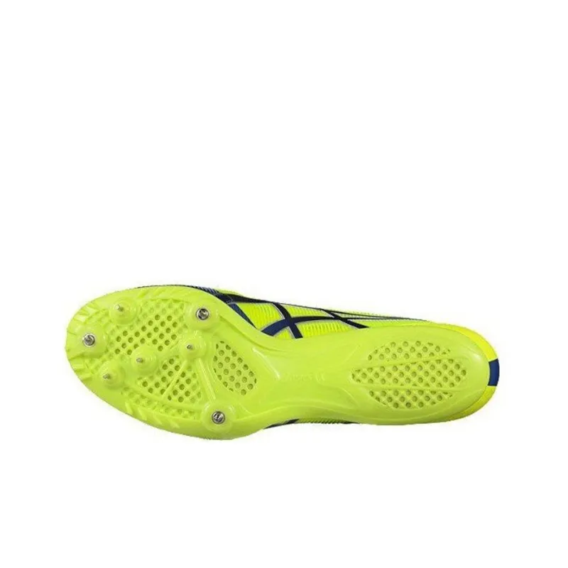 Asics Cushioning Anti-Slip And Wear-Resistant Low-Top Running Shoes Men's Yellow Blue-2