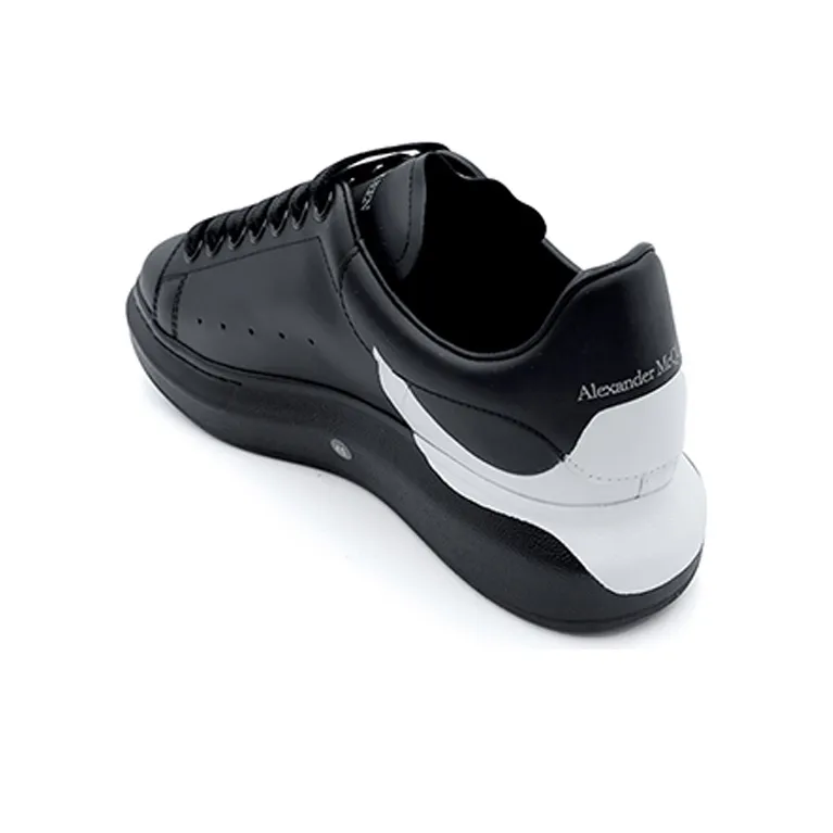 Alexander McQueen Skateboard Shoes Men's Black White-3