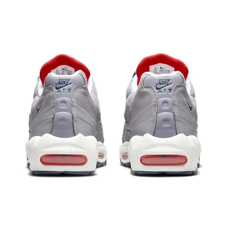 Nike Air Max 95 Grey Navy Crimson-4