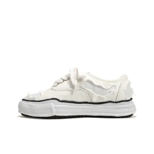 Maison MIHARA YASUHIRO Baker OG Sole Canvas Low White