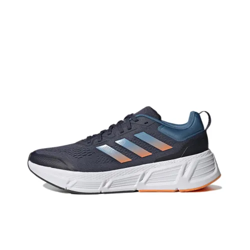 Adidas Questar Series Running Shoes Men Low-Top Gray/Blue/Orange