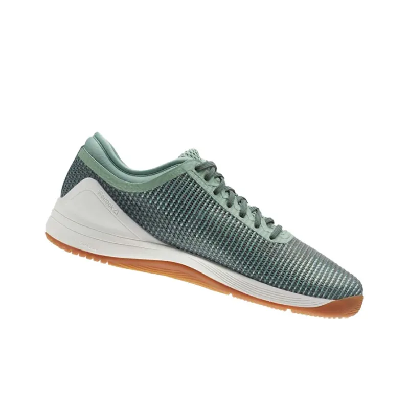 Reebok Crossfit Nano Lightweight Low-Top Running Shoes Women's Green Brown-3