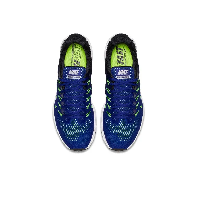 Nike Air Zoom Pegasus 33 Concord White Black Electric Green-3