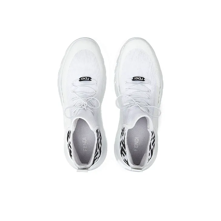 FENDI FF Motif Mesh High 'White'-2