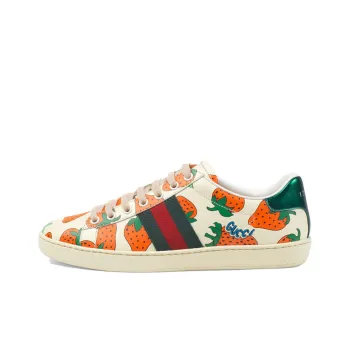 GUCCI Women's Ace 'Strawberry White' Women's